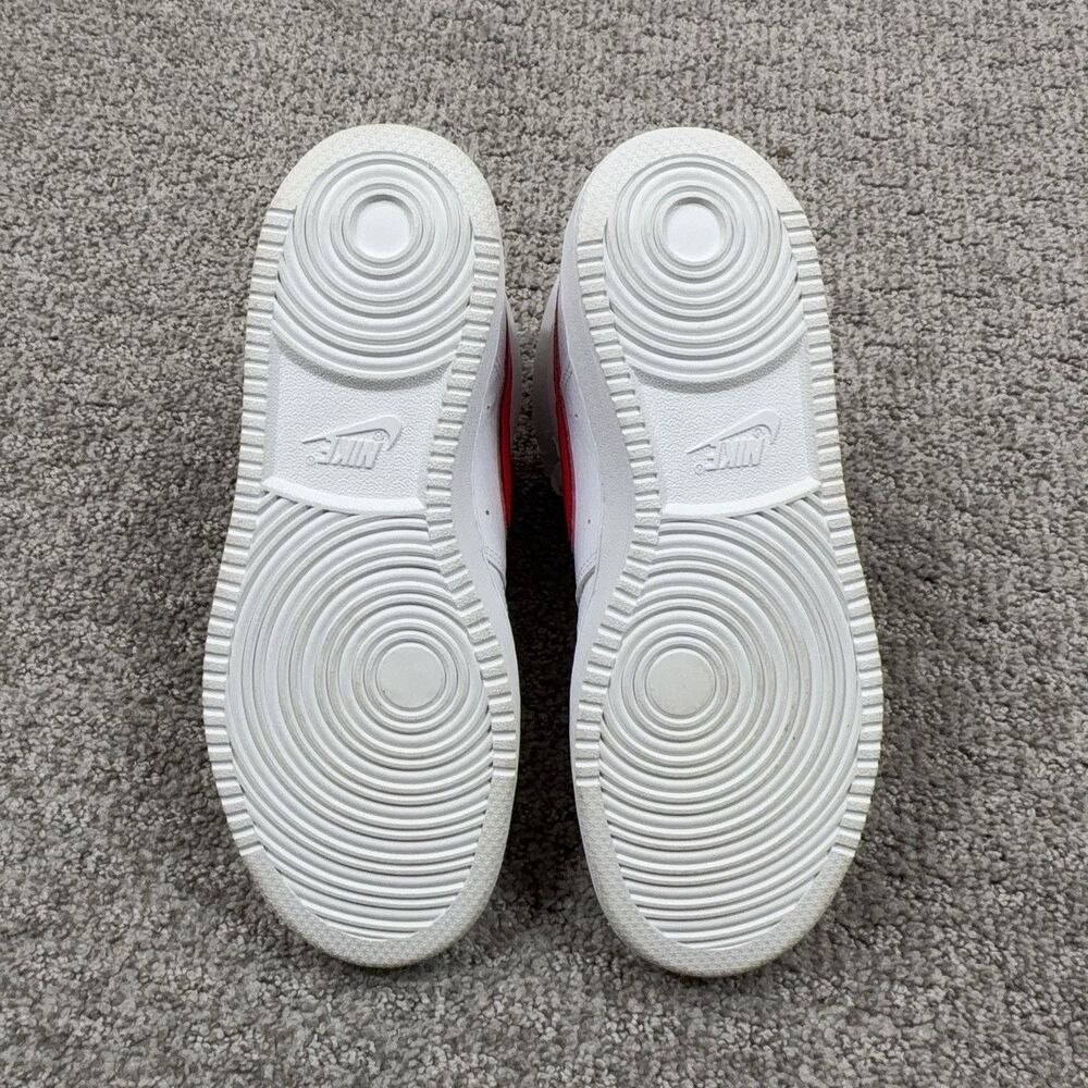 Nike Shoes Womens 8 White Court Vision Mid Leather Casual Walking Sneaker - Picture 6 of 9